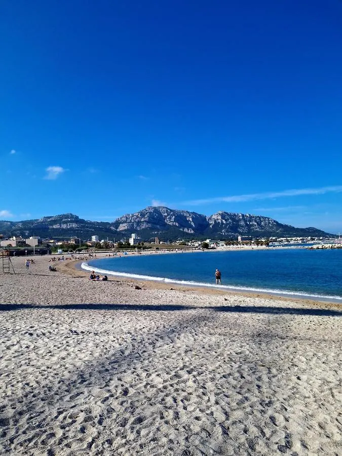 Appartement T4 95M2 Plage Pointe Rouge 10 Min Stade Velodrome Marseille 0*,